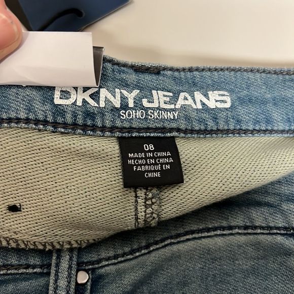 DKNY Jeans SOHO Skinny size 8 NEW! - Picture 8 of 9